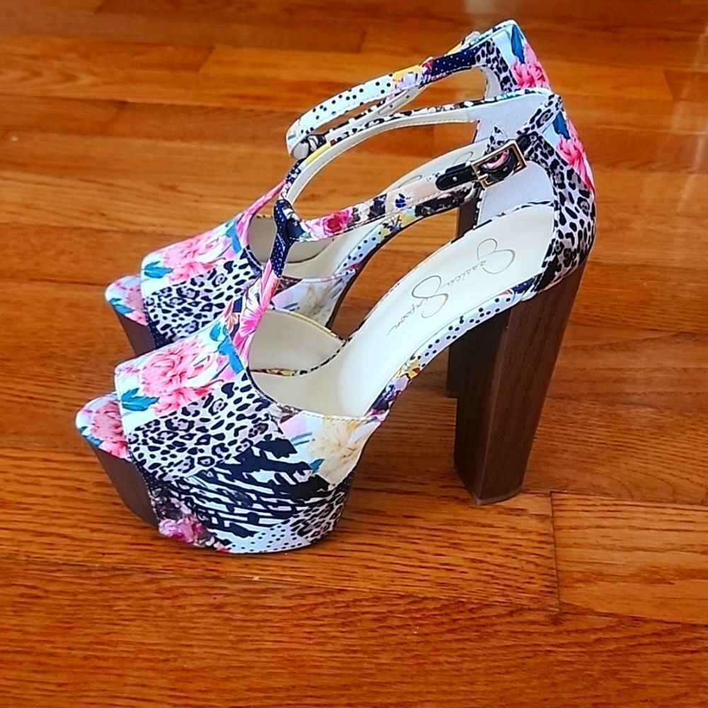 Jessica simpson platform heels sz 10